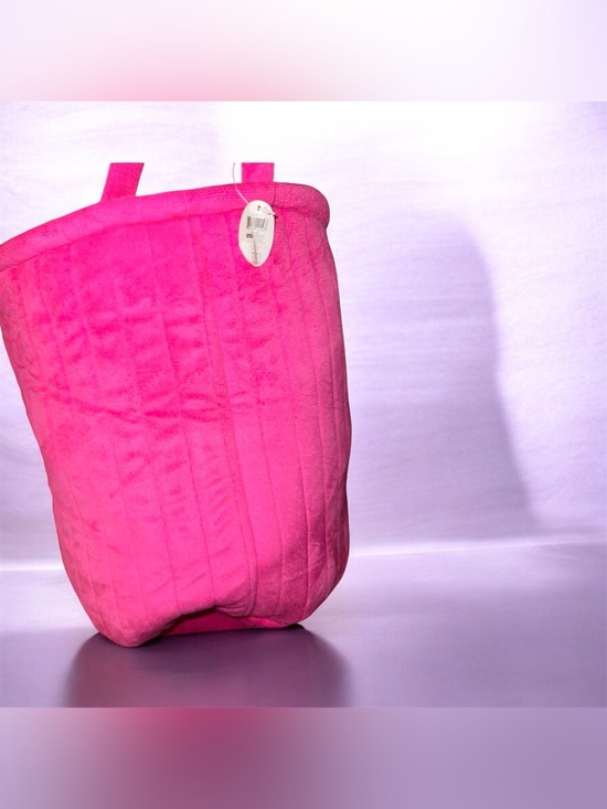 Target Other - NWT’s Velcro Bin Bright Pink Quilted Tote Bag Home Storage